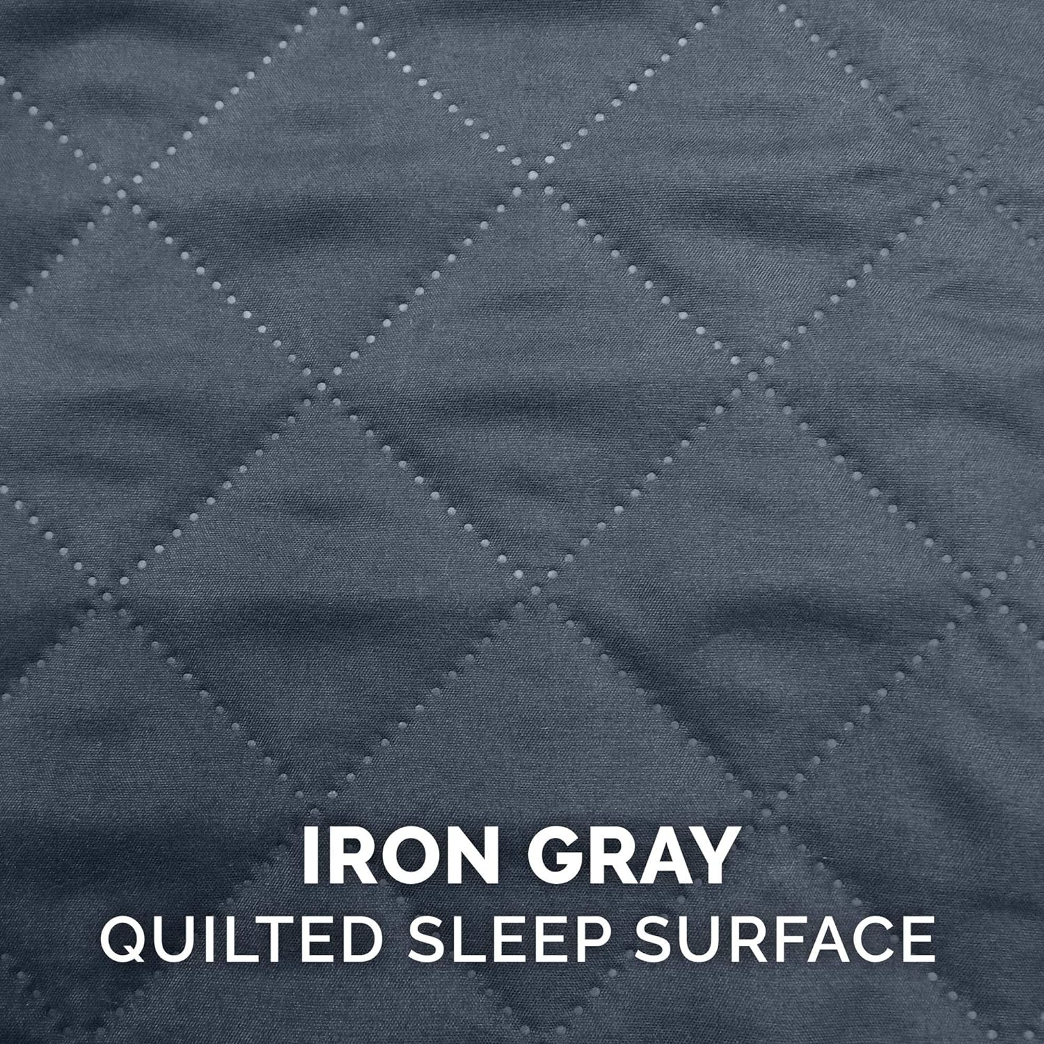 Furhaven Orthopedic Dog Bed for Large Dogs w/ Removable Bolsters  Washable Cover, For Dogs Up to 95 lbs - Quilted Sofa - Iron Gray, Jumbo/XL