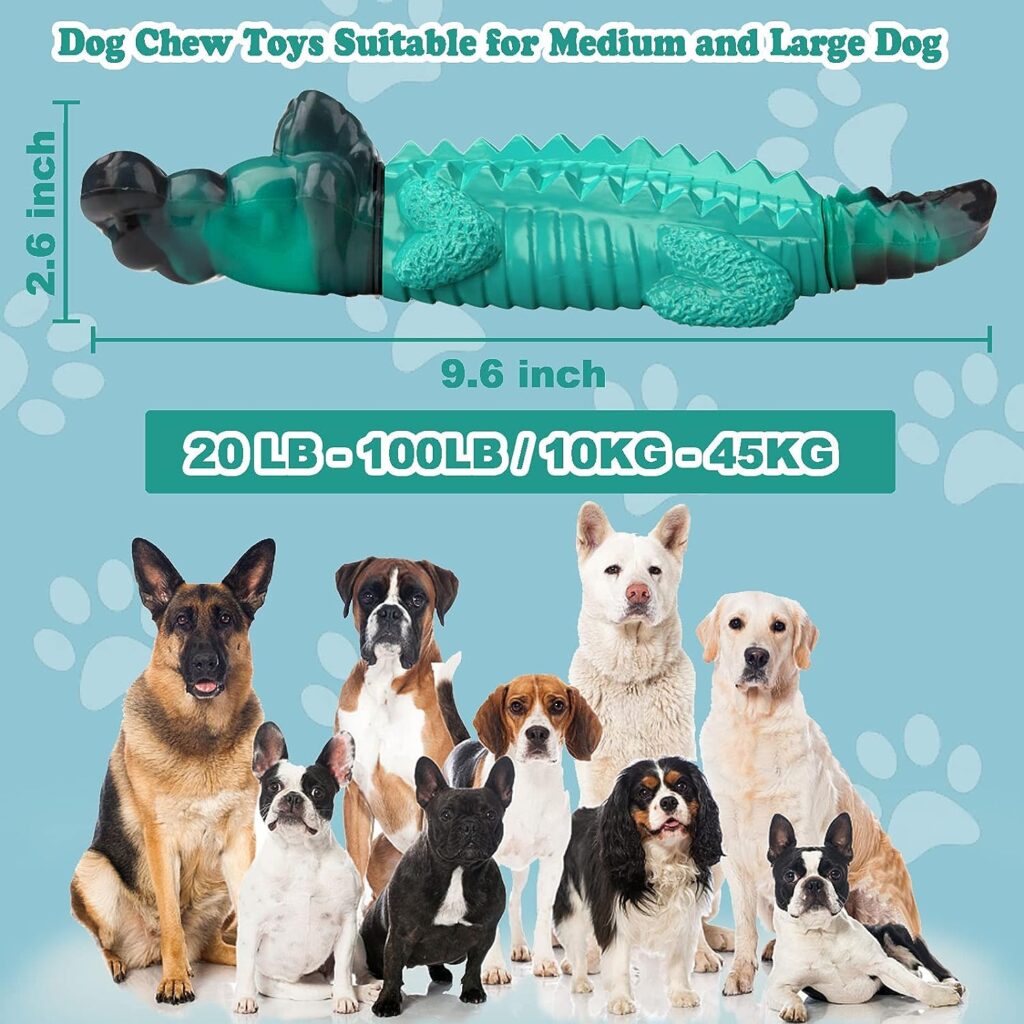 ADSDIA Tough Durable Dogs Chew Toys/Indestructible Toys for Aggressive Chewers/Interactive Toys Gift for Medium Large Dogs Breed,Heavy Duty