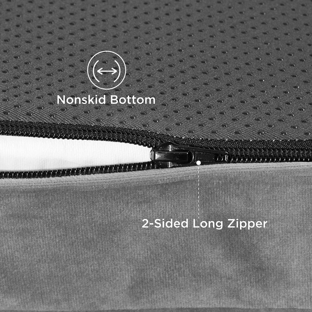 Bedsure Jumbo Orthopedic Dog Bed, Great Dane Beds for Giant Dogs - Foam Sofa with Removable Washable Cover, Waterproof Lining and Nonskid Bottom Couch, for Pets