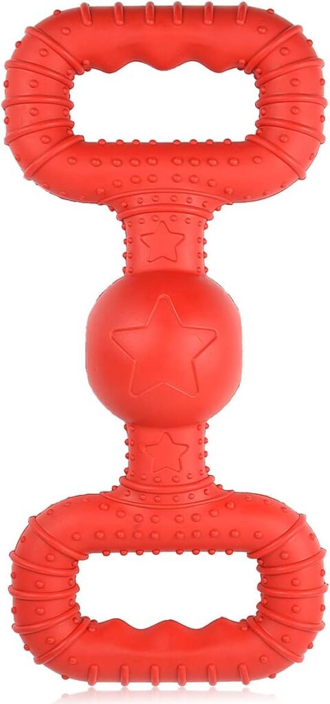 BiteKing Natural Rubber Dog Toys for Large Aggressive Chewers - Tough Tug War Dog Toy for Medium Large Dogs Tooth Clean BiteKing Natural Rubber Dog Toys for Large Aggressive Chewers - Tough Tug War Dog Toy for Medium Large Dogs Tooth Clean